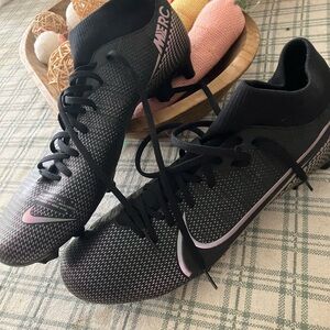 Nike Mercurial Women's Black Soccer Cleats